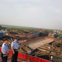 湖北打擊非法采砂、拆除砂石碼頭 監(jiān)利復(fù)綠41個(gè)港口碼頭！