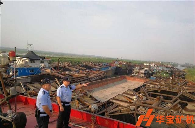 湖北打擊非法采砂、拆除砂石碼頭 監利復綠41個港口碼頭！