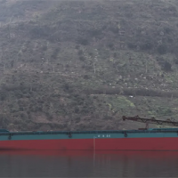 載重噸位達8500噸！西南地區首艘LNG自卸沙船試航成功