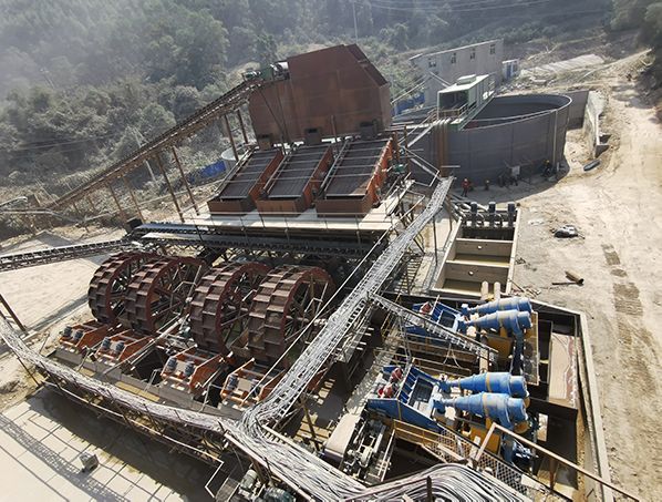 華寶礦機花崗巖制砂 生產線 華寶礦機花崗巖制砂 生產線